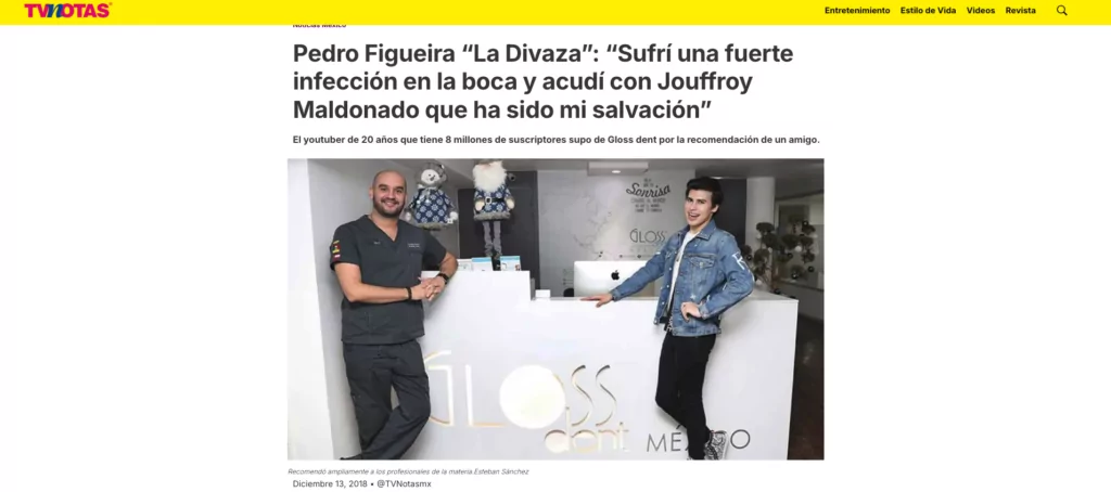 Gloss Dent featured in the press — 5